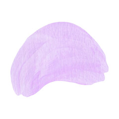 Abstract bright watercolor stain isolated Watercolor hand drawn