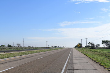 empty road with no traffic