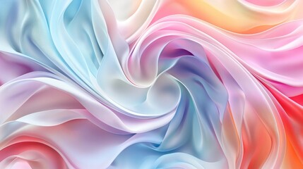 Obraz premium abstract 3d pastel colorful background