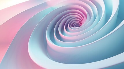 Obraz premium abstract 3d pastel colorful background