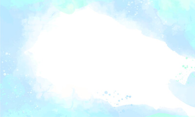 Watercolor background with blank copy space
