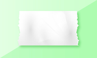 Torn paper style frame design background