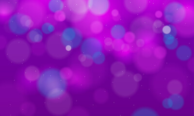 Realistic bokeh lights wallpaper design