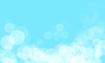 Blue background with glow of light and specular.	