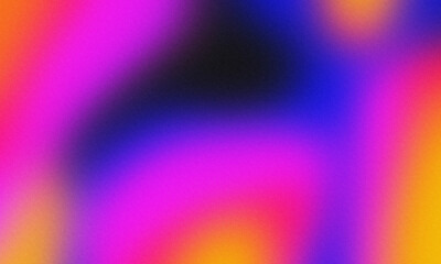 Gradient with noise effect. Bright color gradient.