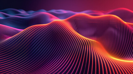 Obraz premium Eye-catching lines perfect for business and tech presentations