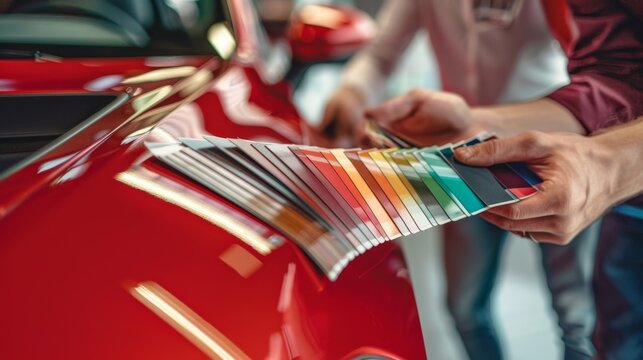 The Color Selection for Car - Powered by Adobe