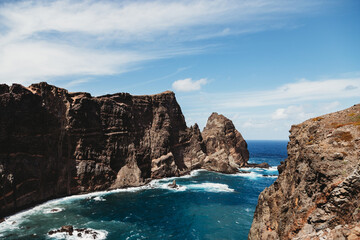 Point of Saint Lawrence on Madeira, Portugal