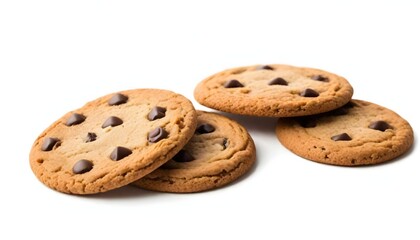  Chocochip isolated on white background