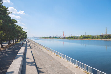 Obraz premium 浜寺公園の風景