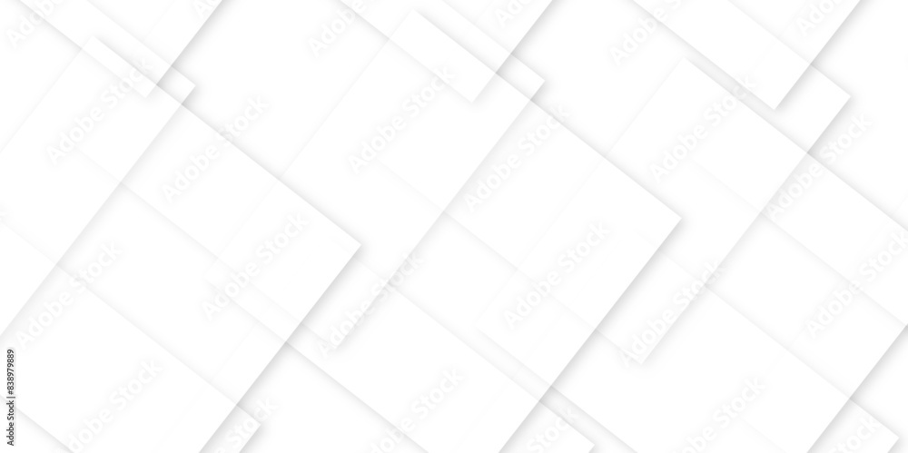 Poster abstract modern white and gray pattern geometric luxury gradient line background random square shape