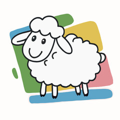 Vector tshirt design funny kids paint