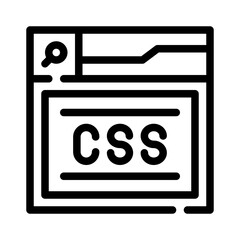 css line icon