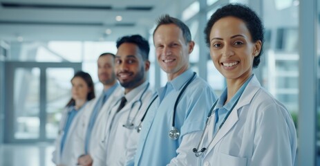 Fototapeta premium The Team of Medical Experts
