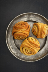 Home-baked Franzbroetchen