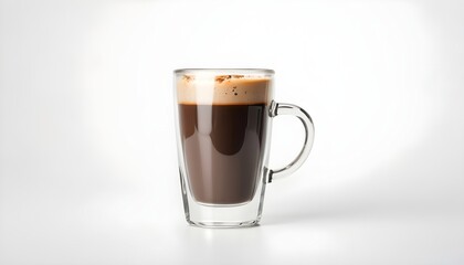 cup of a coffee isolated on white background