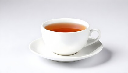 cup of a tea isolated on white background 