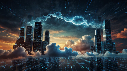 Cloud computing technology, the process os storing data using cloud computing.