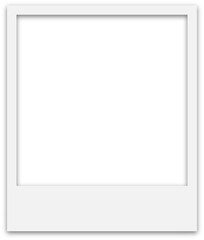 Obraz premium Square Polaroid Photo Frame with drop shadow effect