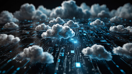 Cloud computing technology, the process os storing data using cloud computing.