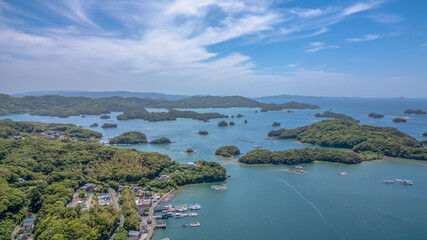 May 13 2024 Kujuku shima Islands, Sasebo City, Japan