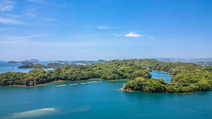 May 13 2024 Kujuku shima Islands, Sasebo City, Japan