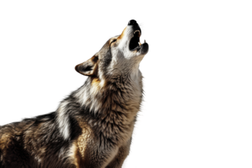 Moonlight Serenade on a White or Clear Surface PNG Transparent Background..