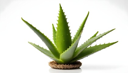 Aloe Vera isolated on white background 