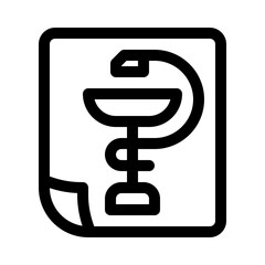pharmacy line icon