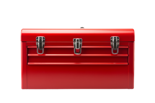 Crimson Companion: A Duo of Handles on a White or Clear Surface PNG Transparent Background..