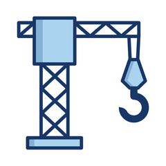 Crane icon vector design template