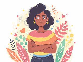 Transgender Pride: Embracing Authenticity Within an Accepting Society - Animated Illustration