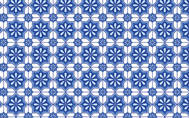 Decorative flower blue color patterns for floor tiles, wall tiles 002 png