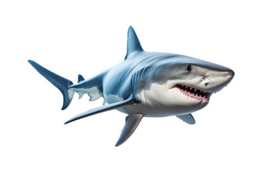 The Roar of the Deep on a White or Clear Surface PNG Transparent Background..