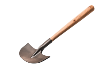 The Whispering Spade on a White or Clear Surface PNG Transparent Background..