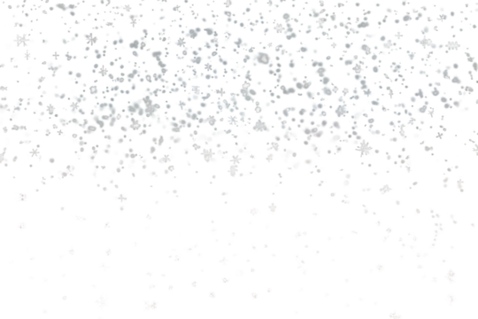 Dance of the Winter Spirits on a White or Clear Surface PNG Transparent Background..