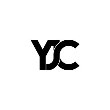 yjc initial letter monogram logo design