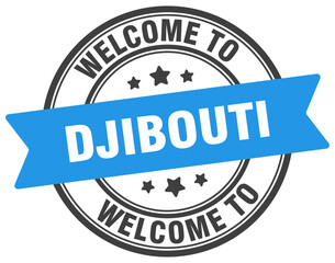 Welcome to Djibouti stamp. Djibouti round sign