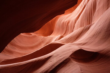 Antelope Canyon Slot, Spectacular Natural Rock Formation and Light Play