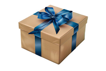 Obraz premium Gift cardboard box