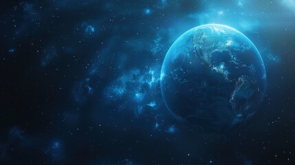 Fototapeta premium planet in space