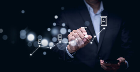 Analytics and Data Management Systems. Business Analytics and Data Management Systems to make reports with KPI  and metrics connected to the database for technology finance