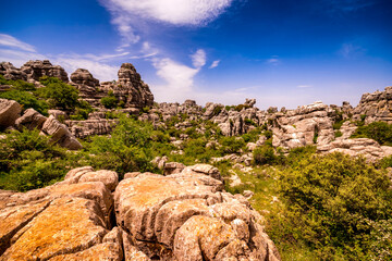 Spain, Malaga Province, El Torcal