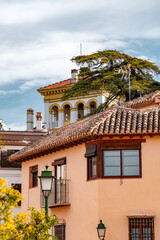 The Albaicin is the muslim quarter of Granada, Spain