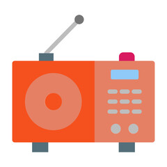 Radio Flat icon