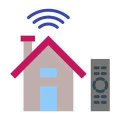 Smart House Flat icon