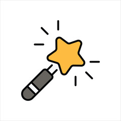 Magic Wand vector icon