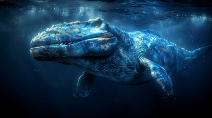 Fototapeta premium Mosasaurus dinosaur