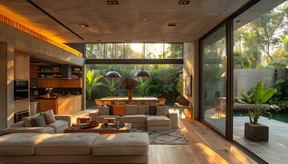 Fototapeta premium interior of a dining room