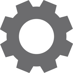 gear icon isolated